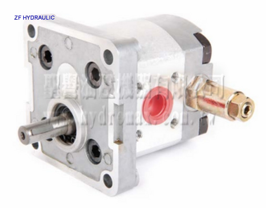 PR2010 gear pump with relief valve