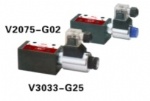 Cartridge solenoid check valve V3033-G25