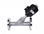 Pneumatic screw Angle seat valve