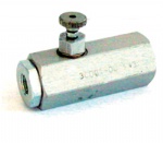 Single-phase pressure compensated flow valve DBLF-06-01
