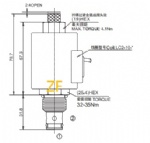 LSV2-10-2NCP poppet-type cartridge Solenoid valve